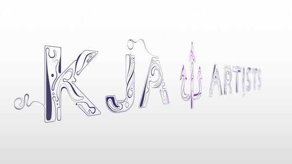 KJA ARTISTS by Buzzsgraphics #buzzsgraphics #lettering #kja #illustration #artists #art #style #typography