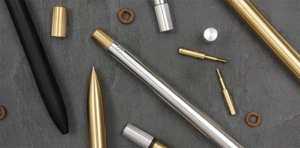 Products AJOTO #design #display #alumnium #ajoto #product #photography #brass #pen #metal