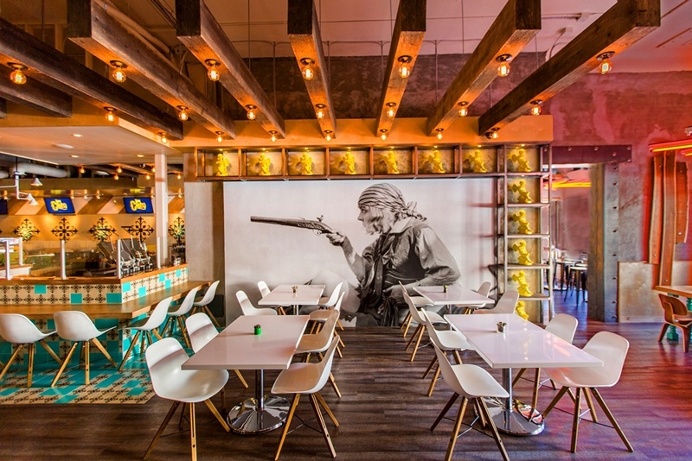 Mexican restaurant #interiordesign