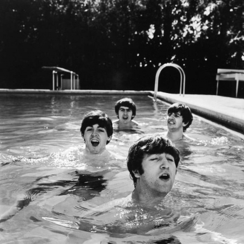 soggetti smarriti #beatles #white #photo #black #and