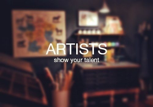 ARTISTS #logo #talent #typo #art
