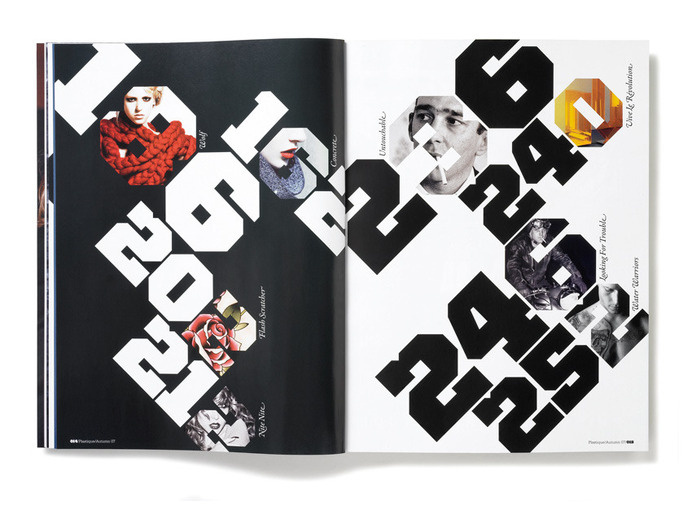 Plastique Magazine, Issue 2 - Matt Willey #layout
