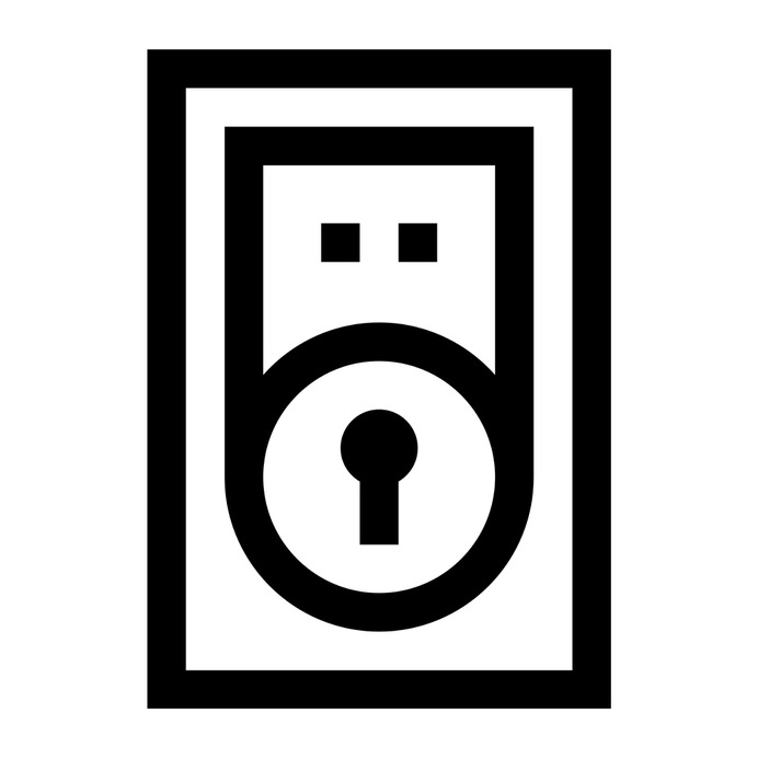 See more icon inspiration related to architecture and city, smart home, real estate, electronics, padlock, house, buildings, home, security, lock and smart on Flaticon.
