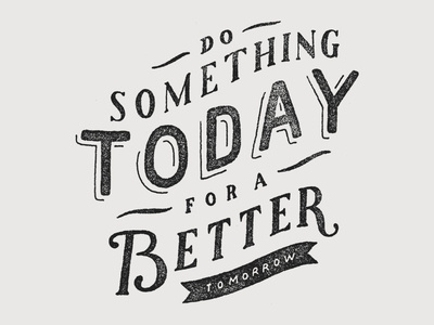 Do Something #lettering #typography