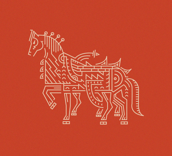 Sleipnir on Behance #horse