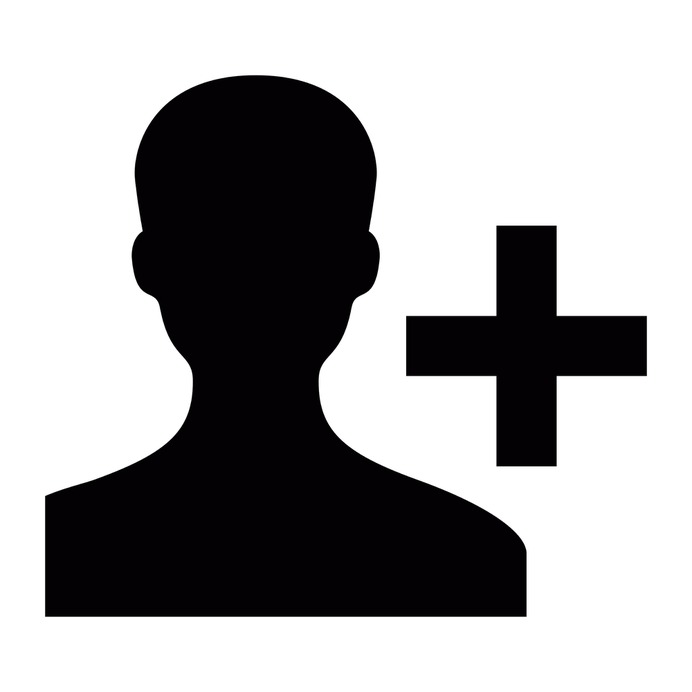 See more icon inspiration related to social, social media, social network, netwo and adding sign on Flaticon.