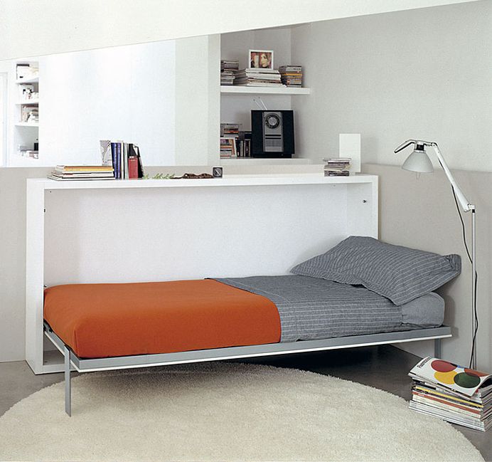 22 Ideas to Hide a Guest Bed - InteriorZine