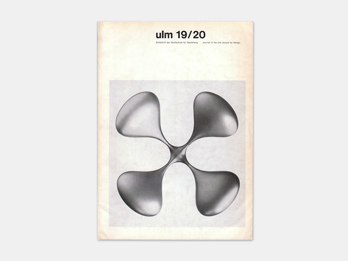 ulm 19/20 Journal of the Ulm School for Design, c.August 1967 via www.thisisdisplay.org