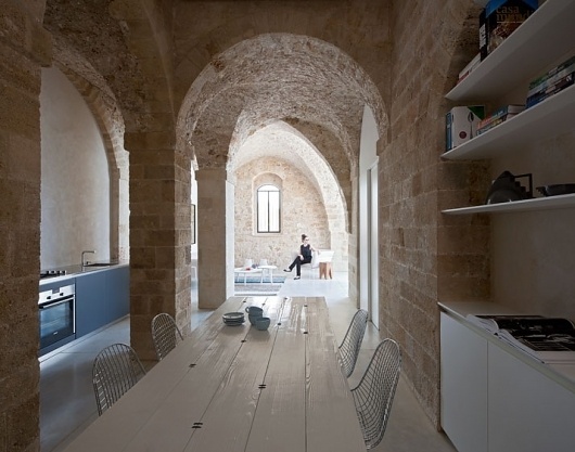 Contemporary Minimalism Meets Historical Asceticism in Old Jaffa, Tel-Aviv | Yatzer™ #eclectic #interrios #contemporary