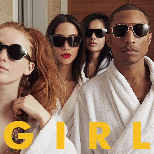 Pharrell Williams - G I R L #cover #album #artwork