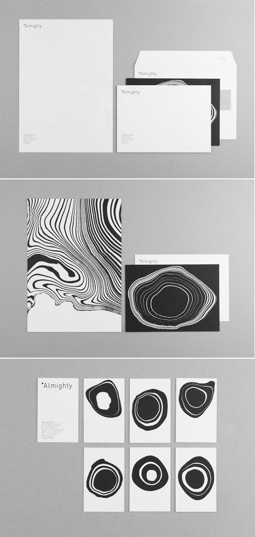 Almighty Identity, an inte­rior design and home stag­ing com­pany by Demian Conrad Design using an inter­est­ing tech­nique. The pat­ #logotype #wood #natural #identity #logo