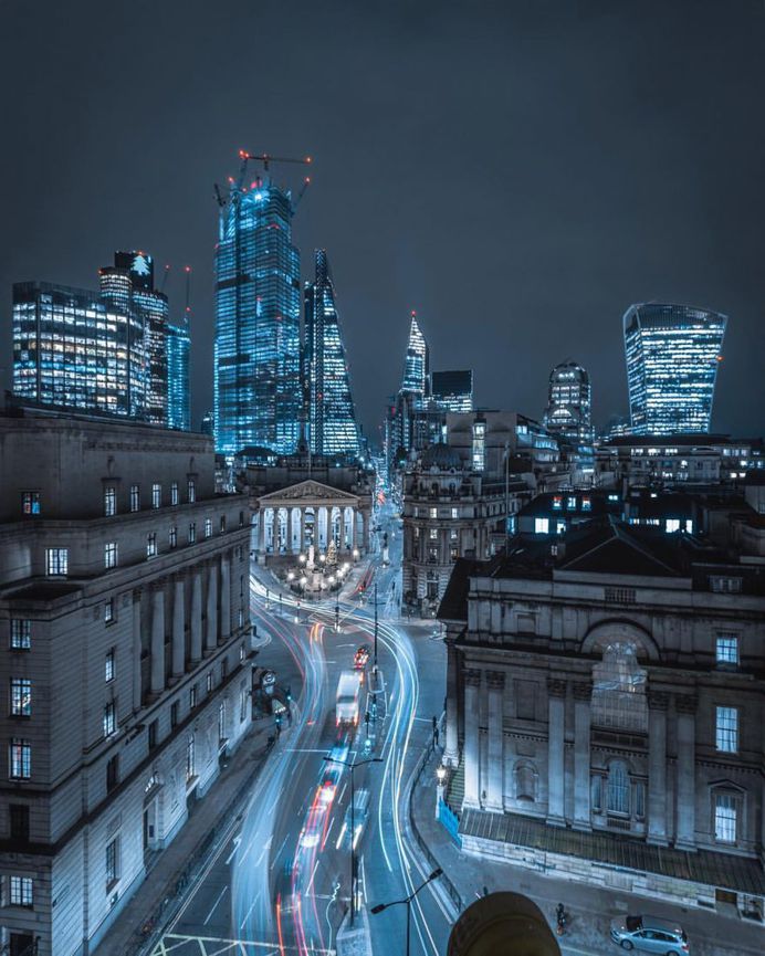 Moody Street Photos of London After Dark by Luke Holbrook
