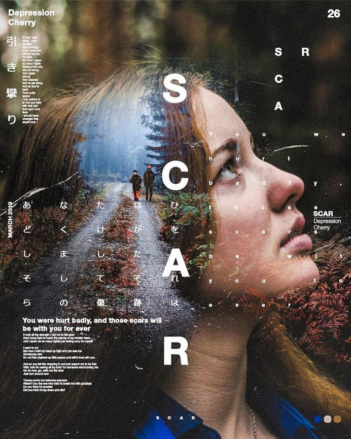 Your memory cuts like a knife And stays like a scar.