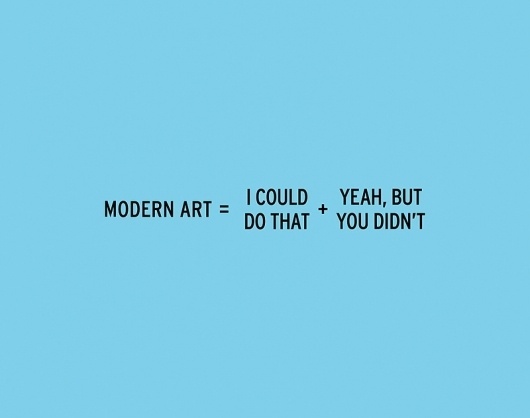 Modern Art, by Craig Damrauer | 20x200 #modern #you #yeah #damrauer #didnt #poster #art #craig #but