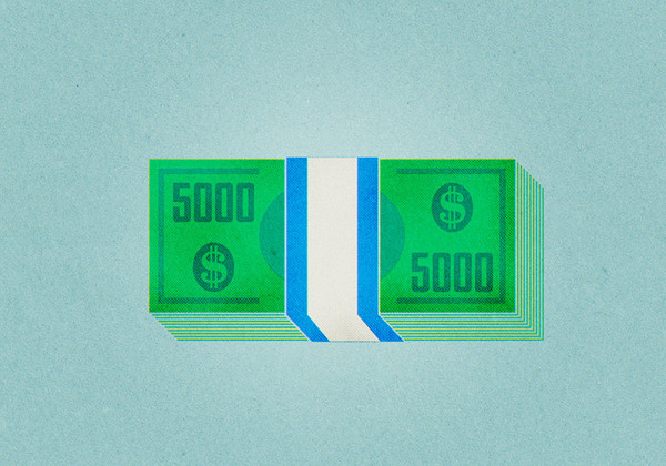Vimeo Brett King #illustration #bills #money