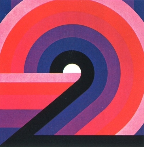 Typeverything.com "2" by Otto Rieger, 1978. (via... - Typeverything #numbers #type