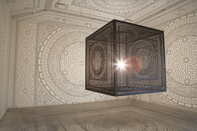 Intersections by Anila Quayyum Agha - www.homeworlddesign.com (2) #ideas #design #inspiration #art