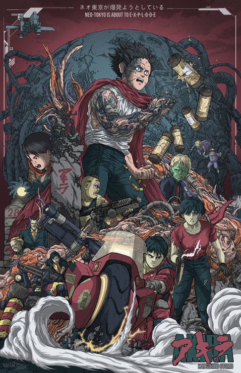 X__X • 死 者 の 顔 • #akira #tetsuo