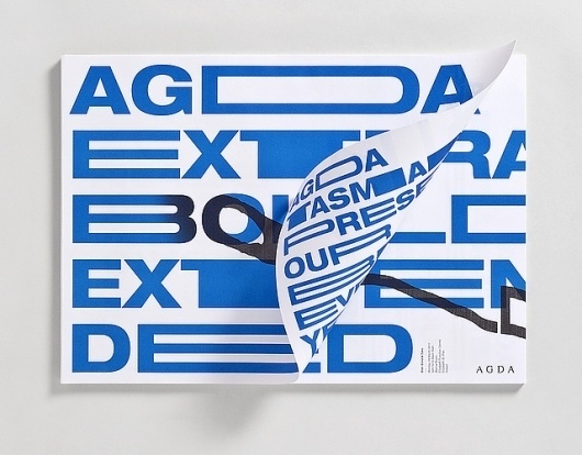 Toutes les tailles | AGDA tasmania poster by Toko | FlickrÂ : partage de photosÂ ! #print #typography