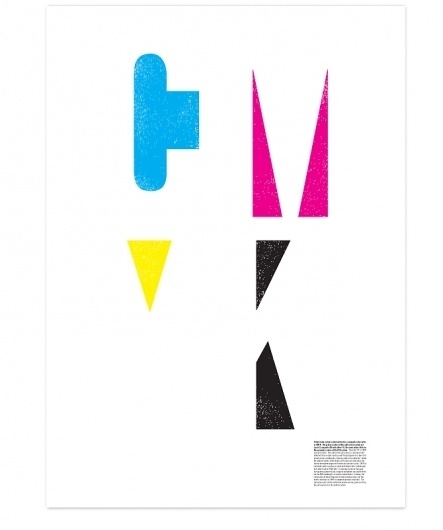 CMYK Poster - Aufiero #information #print #design #info #poster #cmyk