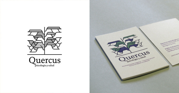 Quercus #modular #business #center #card #simple #identity #logo #layout #align