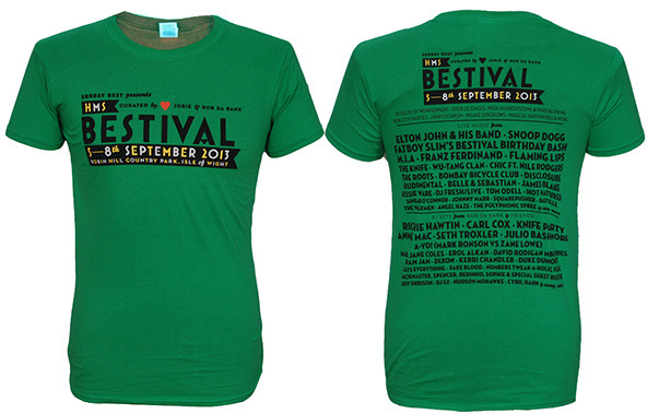 Bestival t-shirt #festival #design #shirt #illustration #typograph #shirts