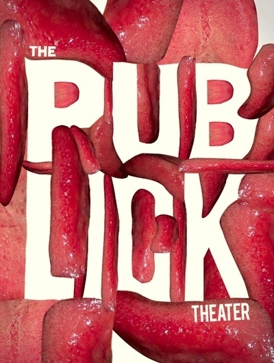 The Public Theater on the Behance Network #type #poster