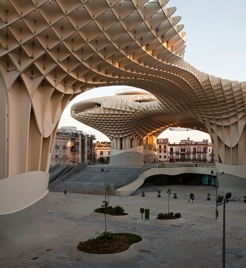 Metropol Parasol // The World's Largest Wooden Structure | Yatzer™ #seville #metropol #parasol #structure #wood #architecture