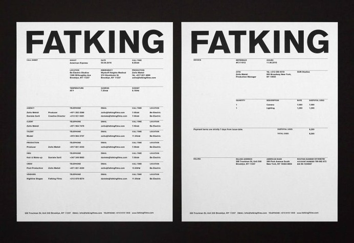 Ze Studio: Fatking | Sgustok Design