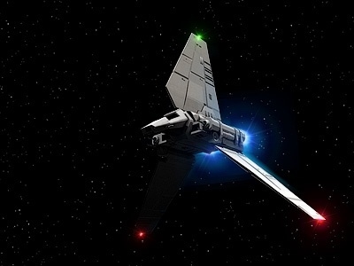 Dribbble - Lambda class imperial shuttle by Alexander Awerin #shuttle #lambda #wars #imperial #star #awesome