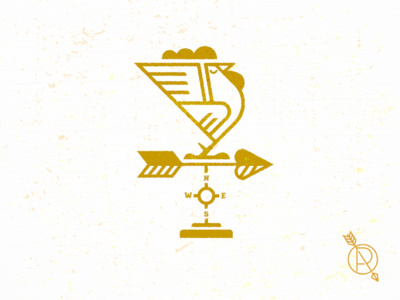 #rooster #weathervane #mike bruner #logo #design #brand