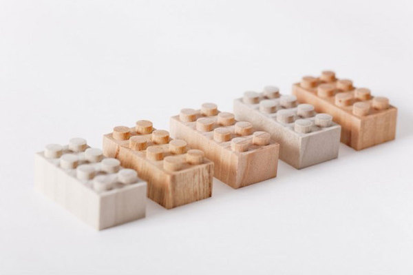 wooden lego blocks by mokurokku #product
