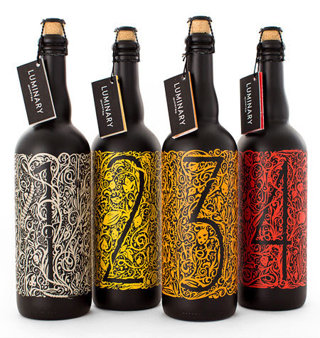 Luminary Quarter Beer #packaging #beer #illustration