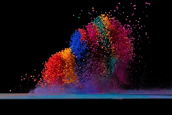 Color explosion