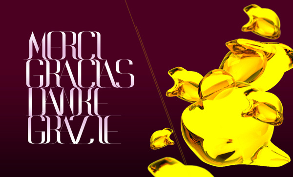 GIORGIORO TYPEFACE on Behance #thanks #gold