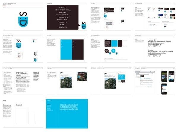 SID | Peter Clarkson #school #guidelines #brand #identity #organization #character