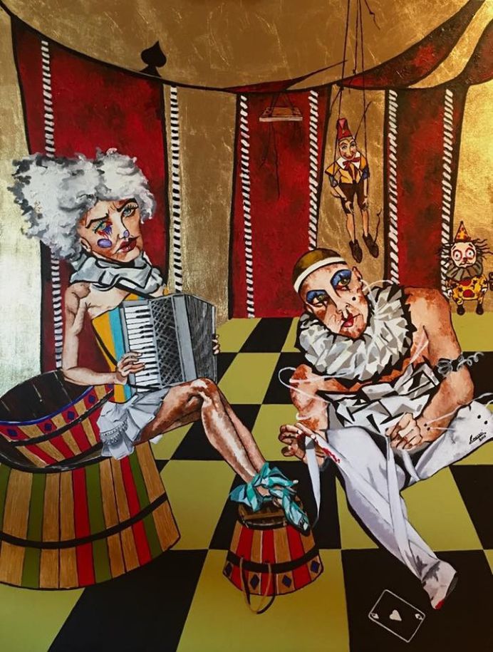 Турецкий художник. Laleh Nozari