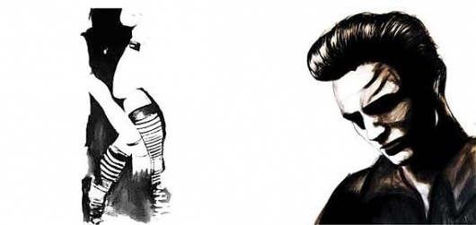 Just Jack Design | Illustration #edward #girl #graphite #ocallaghan #justjack #jack #twilight #fast #sketch