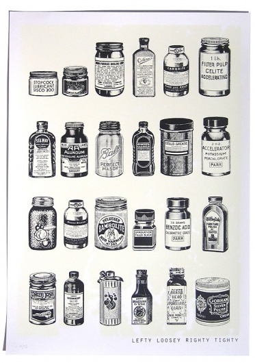 Print Club London | shop | lefty_loosey #print #design