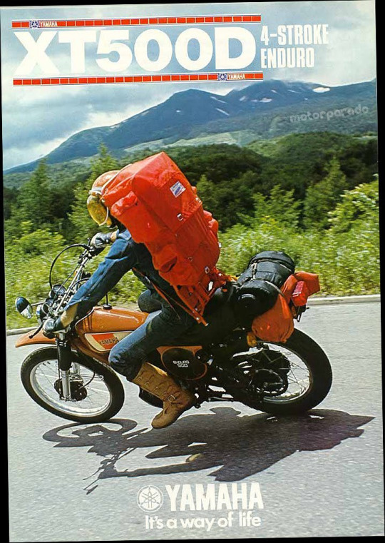 Yamaha XT500D #moto