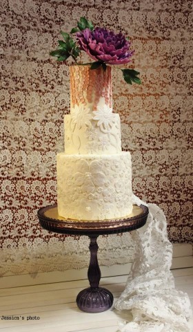 Wedding Cakes: Floral Cakes by Jessica MV - floral cakes