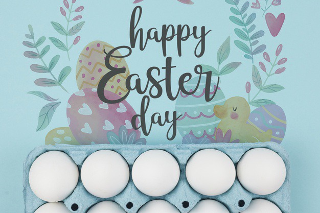 Happy easter day Free Psd. See more inspiration related to Flower, Mockup, Watercolor, Floral, Heart, Template, Leaf, Typography, Chicken, Spring, Leaves, Celebration, Happy, Font, Holiday, Mock up, Easter, Plant, Religion, Egg, Calligraphy, Lettering, Traditional, View, Up, Day, Top, Top view, Carton, Cultural, Tradition, Mock, Seasonal, Egg carton and Paschal on Freepik.