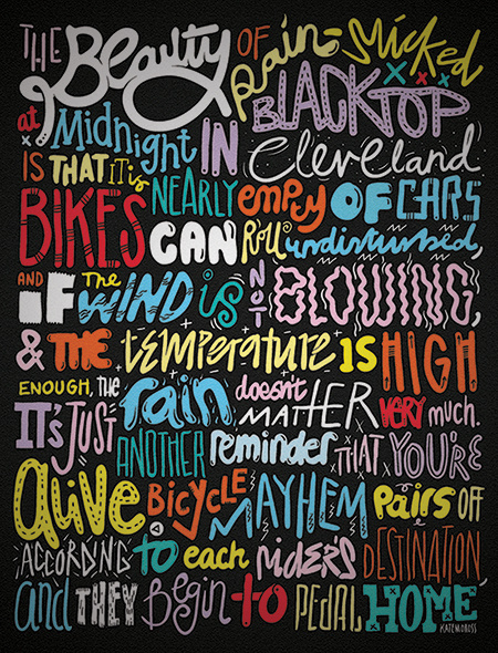 katemoross #illustrated #typography