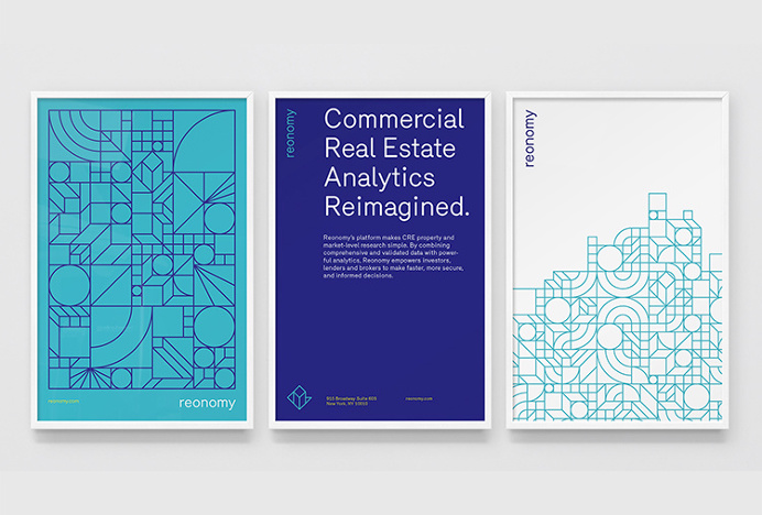 Reonomy by DIA #graphic design #print #posters