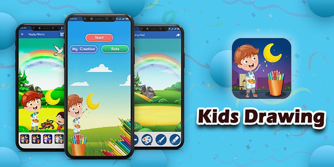 Kids Learning : Kids Paint, Paint Free, Drawing Fun - Android Game