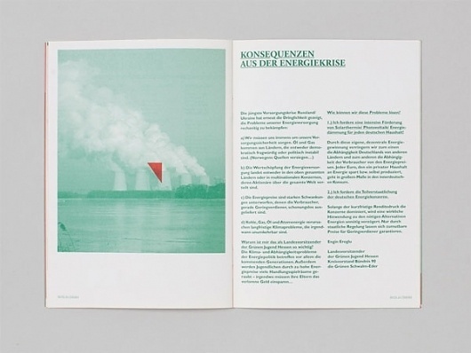 Brochure design idea #35: Visual Journal #overprint #print #brochure