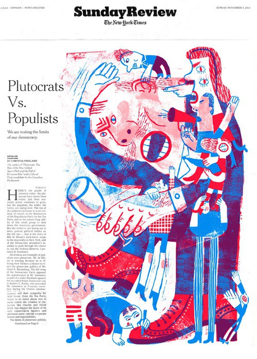 New York Times Sunday Review Cover