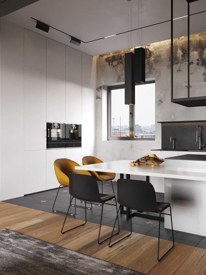 kitchen, Moscow / Cartelle Design