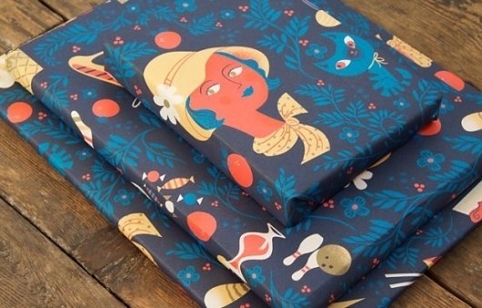 The Fox Is Black » Lab Partners' Scottish Shortbread & Other Wonderful Treats #paper #print #pattern