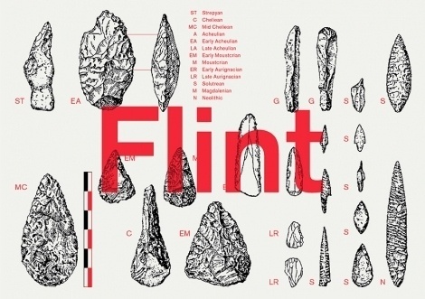 Flint identity, by Bibliothèque - Creative Journal #poster